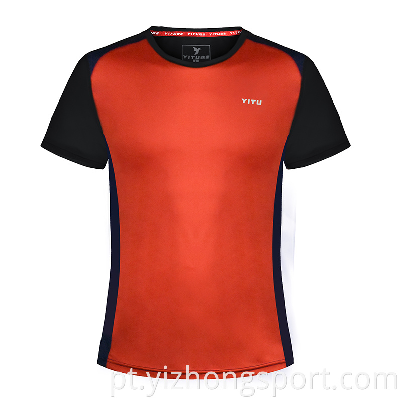 Fitness T Shirt Contract Color